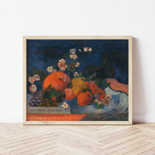 Póster Mona-Mona Paul Gauguin