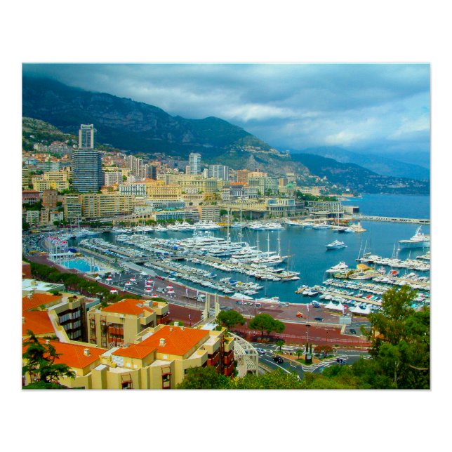 Póster Mónaco (Anverso)