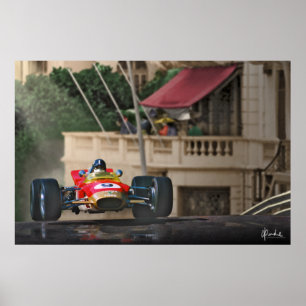 Póster Mónaco '68 de Graham