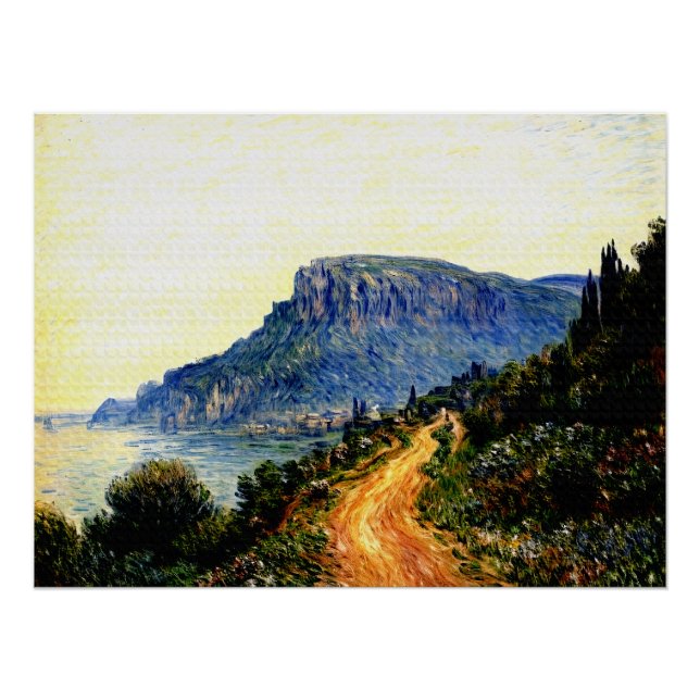 Póster Monaco Corniche (Anverso)