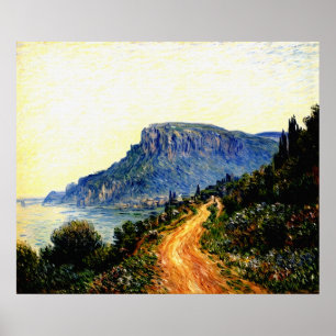 Póster Monaco Corniche