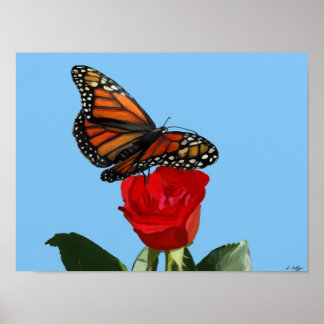 Póster Monarca majestuosa