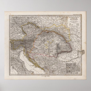 Póster Monarquía austrohúngara