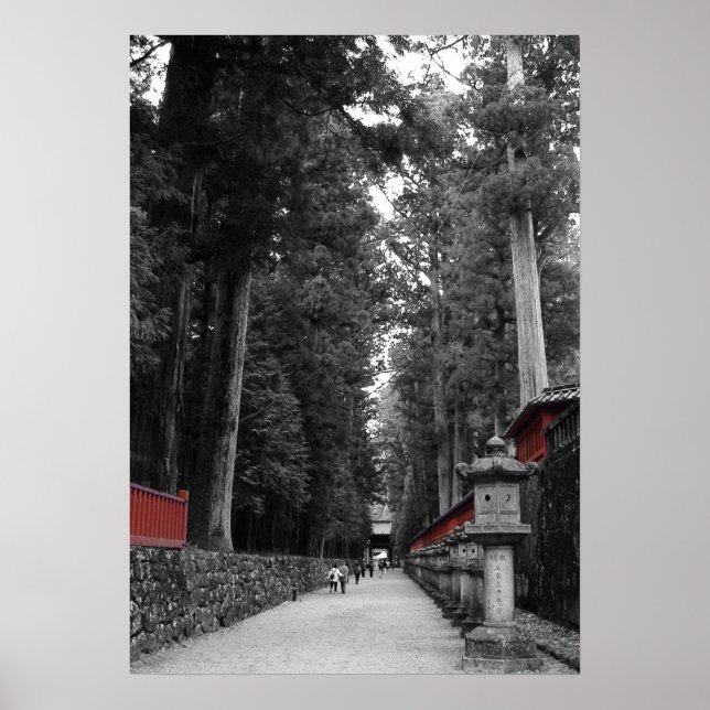 Póster Monasterio de Japón (Frente)