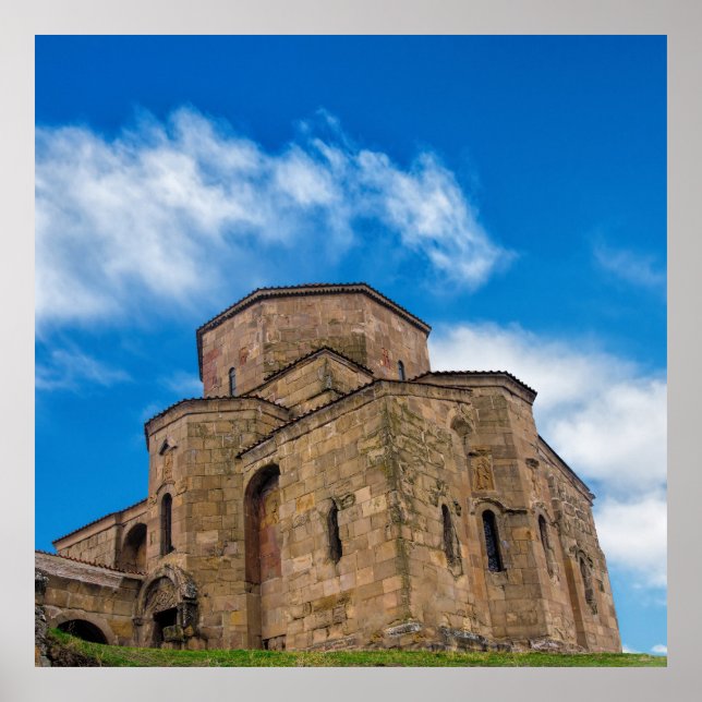 Póster Monasterio de Jvary Georgia (Frente)