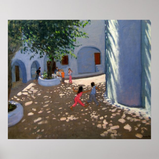 Póster Monasterio de Mykonos (Frente)