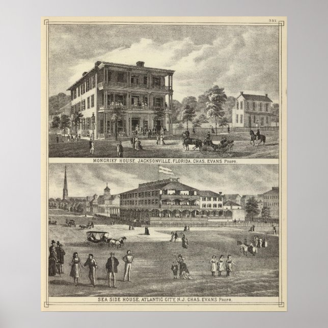 Póster Moncrief House, Jacksonville (Frente)