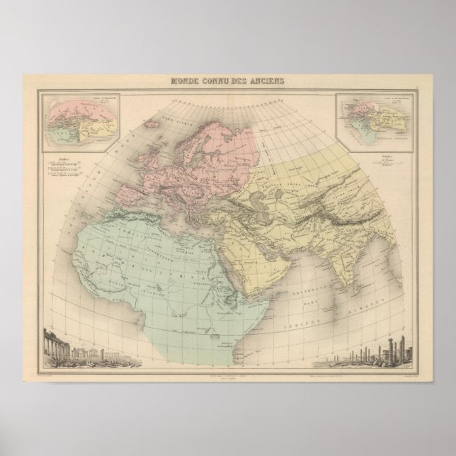 Póster Monde Connu Des Anciens (Frente)