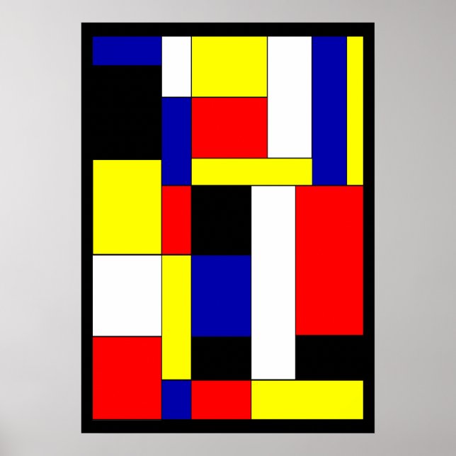 Póster Mondrian #11 (Frente)