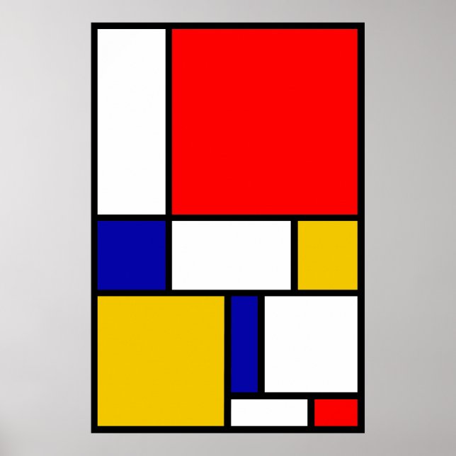 Póster Mondrian 2 (Frente)