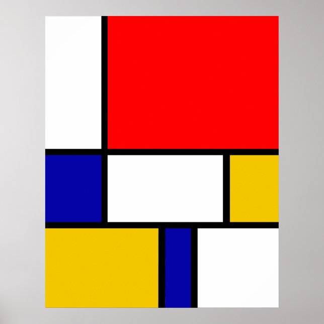 Póster Mondrian 2 (Frente)