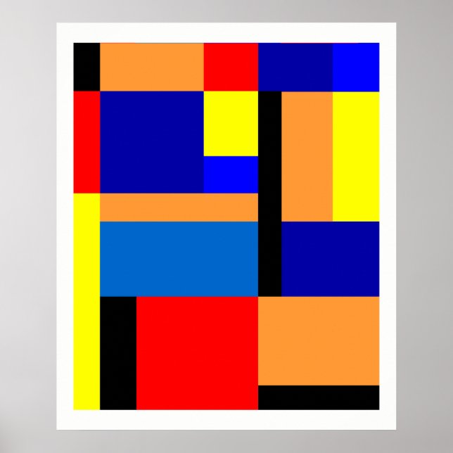 Póster Mondrian #35 (Frente)