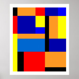 Póster Mondrian #35