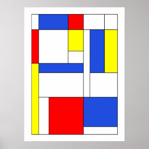 Póster Mondrian #47