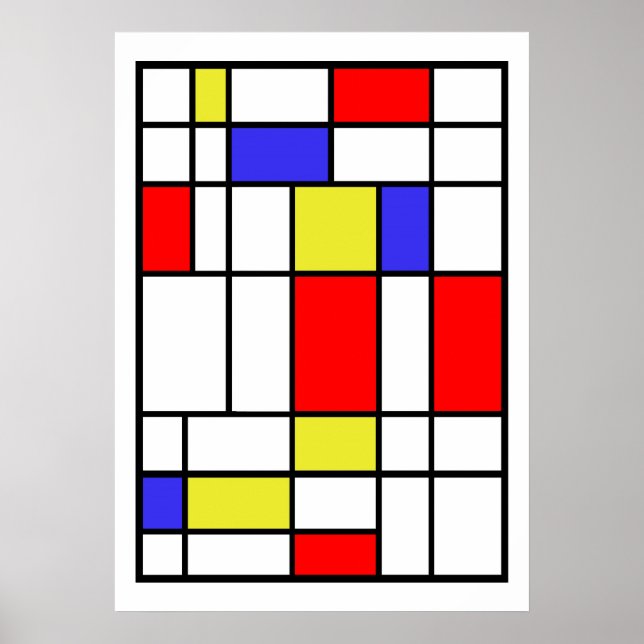 Póster Mondrian #58 (Frente)