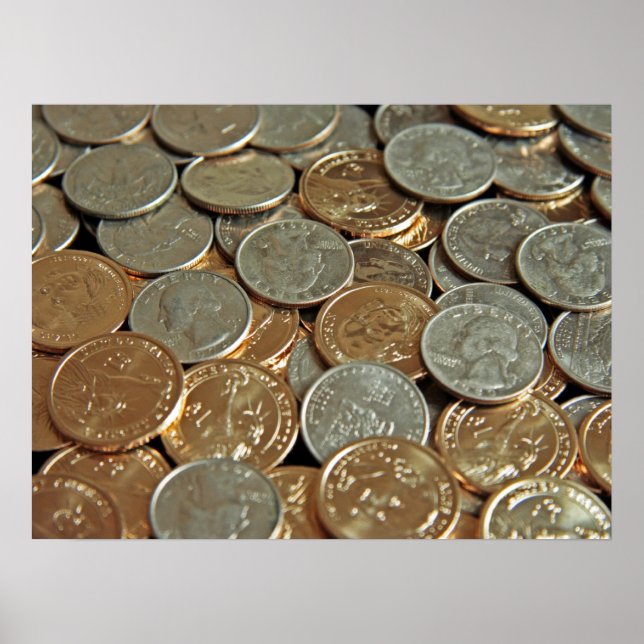 Póster Monedas (Frente)