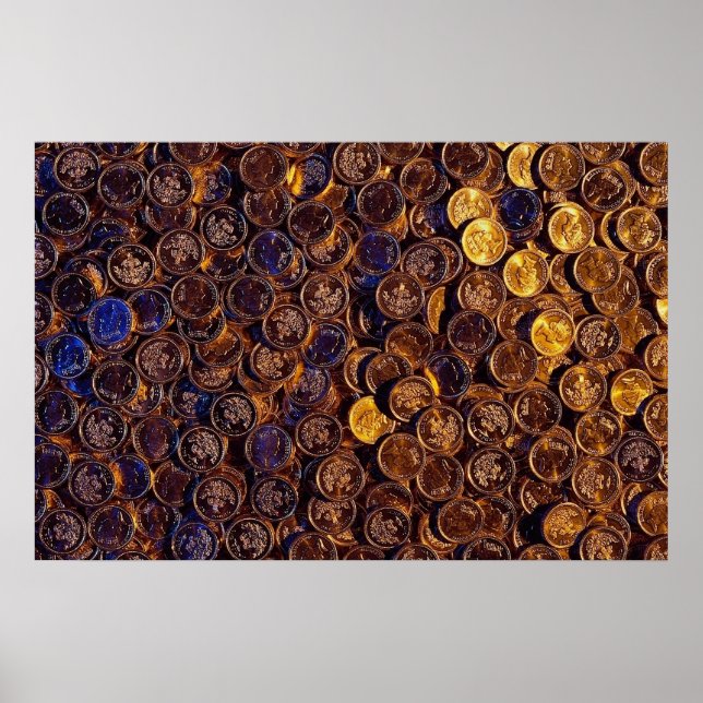 Póster Monedas estereotipadas (Frente)
