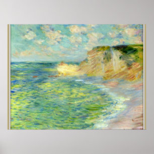 Póster Monet - Acantilados en Amonet