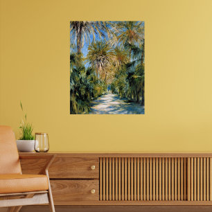 Póster Monet - Argel, el Jardín de Essai