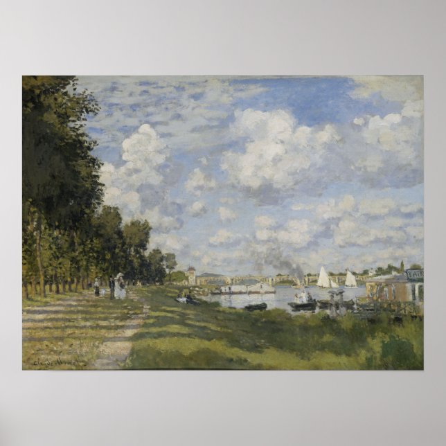 Póster Monet - Bassin D'Argenteuil (Frente)