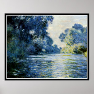 Póster Monet - Brazo del Sena en Giverney