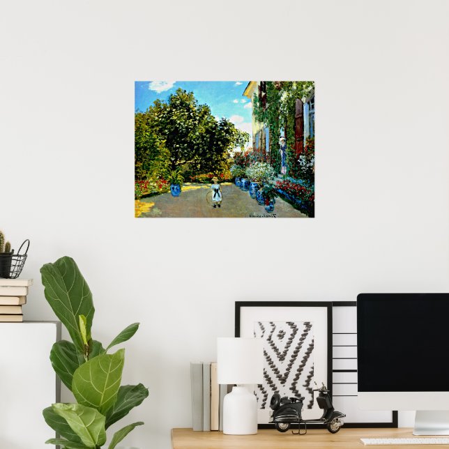 Póster Monet - Casa de artistas en Argentina (Oficina en casa)