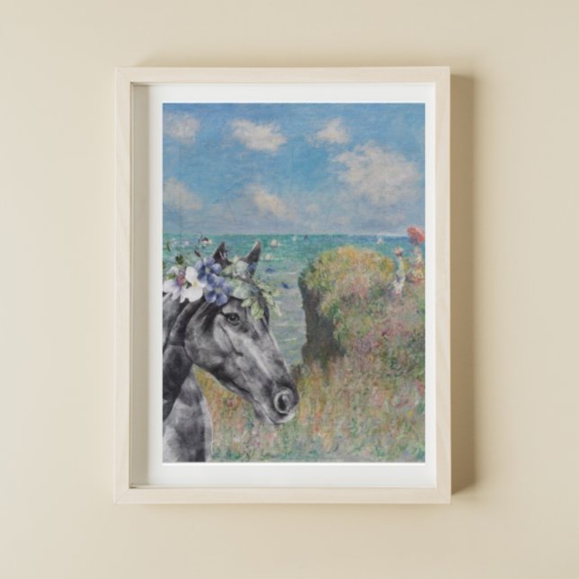 Póster Monet Cliff Walk & Black Horse Compilation (Subido por el creador)