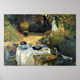 Póster Monet - El almuerzo