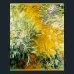 Póster Monet - El camino a través de los irlandeses,<br><div class="desc">El camino a través de los irlandeses,  famoso cuadro del impresionista francés Claude Monet</div>