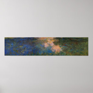 Póster Monet - El estanque de lirio de agua