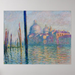 Póster Monet - El Gran Canal De Venecia 1908