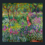 Póster Monet - El Jardín Iris De Giverny 1900<br><div class="desc">El Jardín Iris de Giverny 1900,  por Claude Monet. Para más imágenes listas para posters del Libro 3 de Zedign Art Series "Claude Monet - Paintings & Drawings Vol 2",  visite https://books.zedign.com/zas/3.html</div>