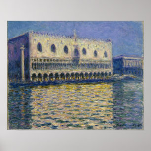 Póster Monet - El Palacio de los Perros (Le Palais Ducal)