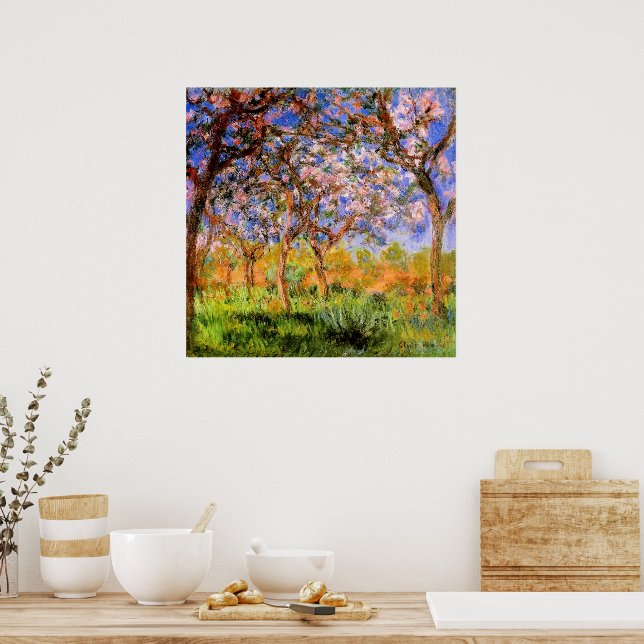 Póster Monet - Giverny en primavera (Cocina)
