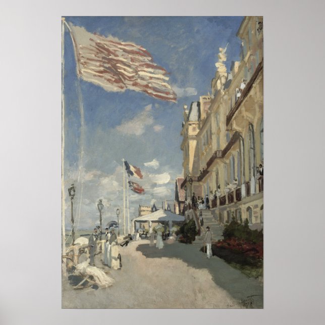 Póster Monet - Hotel Des Roches Noires Trouville (Frente)