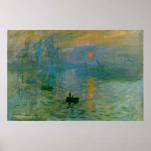 Póster Monet "Impression, Sunrise" Fine Art Print