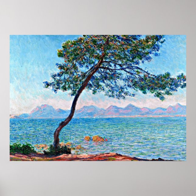 Póster Monet - Las Montañas Esterel (Frente)