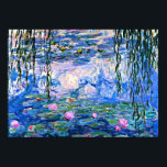 Póster Monet: Lilies de agua 1919<br><div class="desc">Monet: Water Lilies 1919 poster.</div>