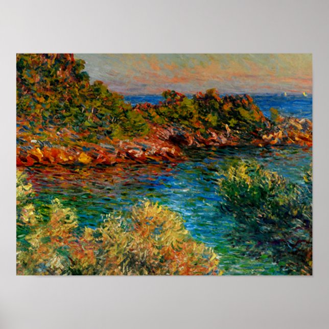 Póster Monet - Near Monte Carlo (Frente)