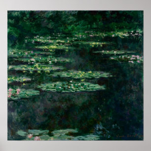 Póster Monet - Nenúfares