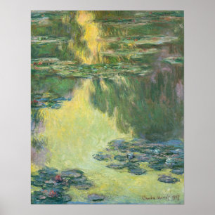 Póster Monet - Nenúfares