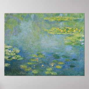 Póster Monet - Nenúfares