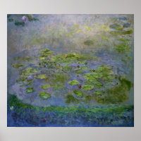 Monet - Nympheas (Nieves por el agua)