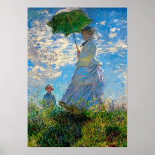 Póster Monet Parasol