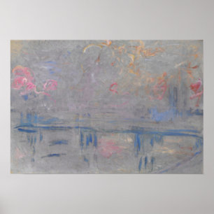 Póster Monet - Puente de la Cruz de Charing