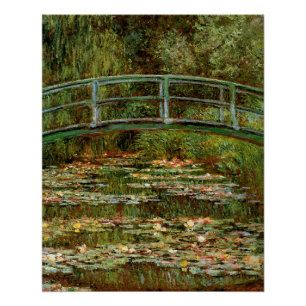 Póster Monet Puente Japonés Giverney