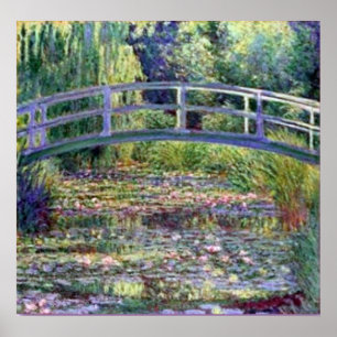 Póster Monet-The Water Lily Pond