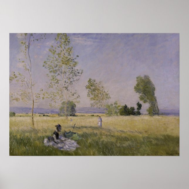 Póster Monet - verano (Frente)