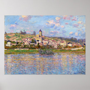 Póster Monet - Vetheuil