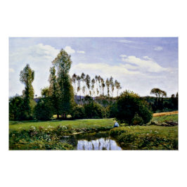 Póster Monet - Vista de las Ruelles Le Havre
